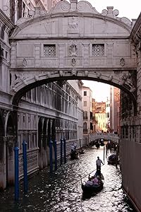 Gondola Under Bridge of Sighs Venice Italy Photo Photograph Cool Wall Decor Art Print Poster 12x18