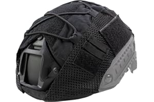 Booiu Tactical Helmet Cover,Fast Helmet Cover - Enhanced Protection for Fast Helmets in Size M/L