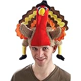 Forum Novelties Men's Novelty Turkey Hat, Multi, One Size