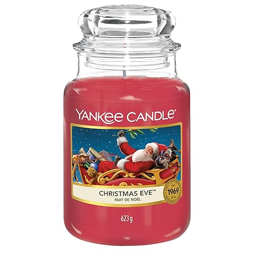 Yankee Candle Scented Candle | Christmas Eve Large Jar Candle | Long Burning Candles: up to 150 Hours | Perfect Gifts for Women