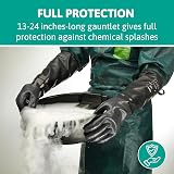 Ansell AlphaTec 87-104 Chemical Resistant Latex Gloves X-Large 43cm Cuff view 4