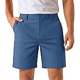 MAGCOMSEN Men's Golf Shorts 7" Quick Dry Lightweight Stretch Casual Shorts with 6 Pockets Dress Work Hiking