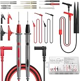 Proster 24 in 1 Multimeter Test Lead Kit with Replaceable Probes Case
