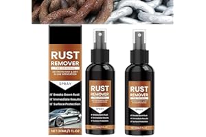 Rust Remover Spray for Metal, 2025 Upgrade Rust Remover for Metal, Multipurpose Rust Stain Remover, Fast Acting Heavy Duty Ru