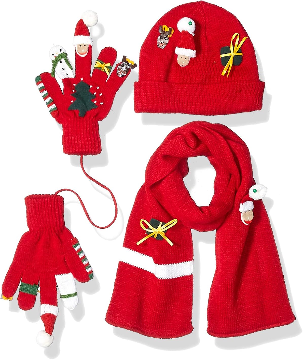 snowman hat and scarf