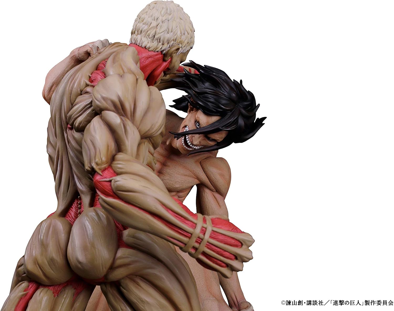 Amazon 進撃の巨人 エレン Vs 鎧の巨人 ポリレジン 超大型ジオラマ 塗装済み 完成品 フィギュア フィギュア ドール 通販