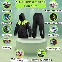 BYKR Waterproof Outdoors Motorcycle Rain Suits for