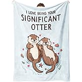 musaecoin Valentines Day Gifts for Girlfriend Boyfriend, Anniversary Wedding Gifts for Women/Men, Romantic I Love You Birthday Gifts for Him Her Wife Husband, Soft Flannel Couples Blanket 60" x 50"