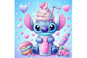 GemZono Diamond Painting Kits for Adults Diamond Painting DIY 5D Carton Art Diamond Art Kits Paint with Round Diamond Dots Full Drill Gem Art Painting Kit for Home Wall Decor 12x12inch