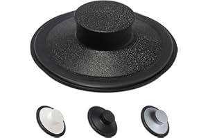 RQYEKDO Kitchen Sink Stopper, 1 Pack 3-1/2" Universal Sink Cover for Garbage Disposal Stopper and Kitchen Drain Plug,Replacement for InSinkErator, Moen,Waste King, Whirlpool,Kohler
