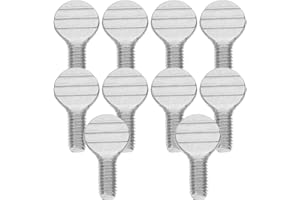 CORHAD 10 Pcs Stainless Steel Screws for Rotisserie Forks Air Fryer and Oven Universal Barbecue Accessory