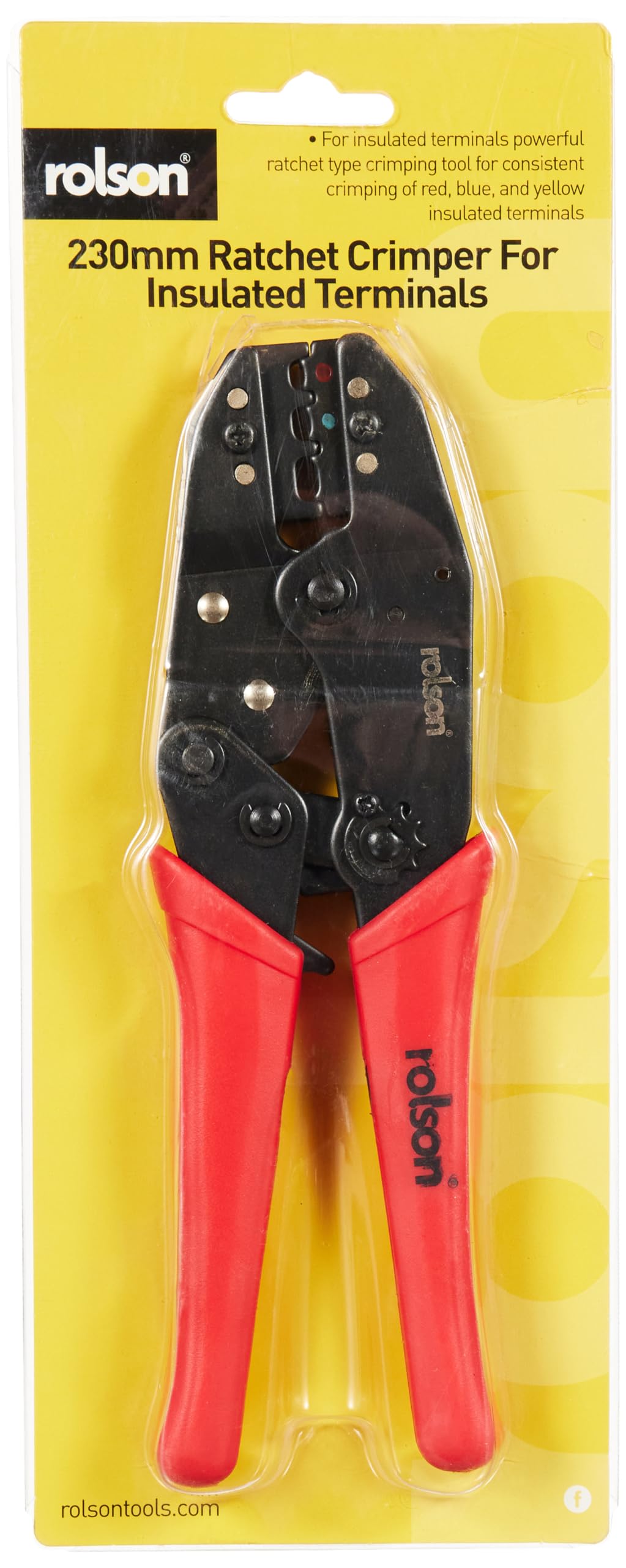 Rolson 20835 Ratchet Crimping Tool