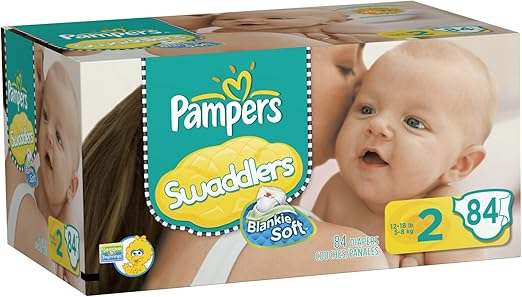 pampers swaddlers newborn 84 count