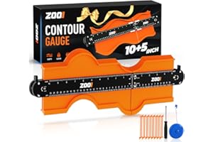 ZOOI Stocking Stuffers for Men Connectable Contour Gauge Gifts for Men, Super Gauge Shape and Outline Tool Mens Gifts Woodworking Tools for Men, Cool Gadgets for Men, Gifts for Him, Dad, Grandpa