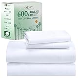 California Design Den Queen Sheet Set - Luxury 600