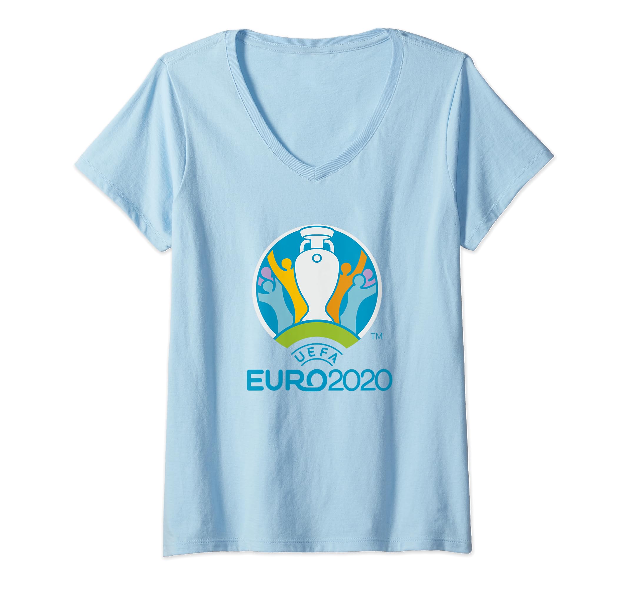UEFA EURO 2020 "Logo" V-Neck T-Shirt