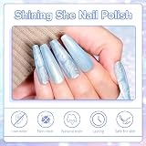 Shining She Pearl Gel Nail Polish 5 Colors 8ml Soak Off UV/LED Mermaid Shell view 5