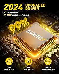 AUXITO 881 LED Fog Light Bulbs, 16,000LM 500% Super
