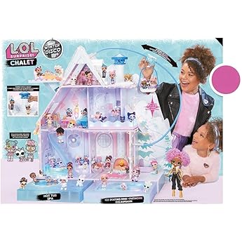 lol winter disco chalet house