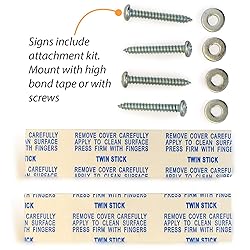 SmartSign "Spill Response Kit" Projecting V-Sign