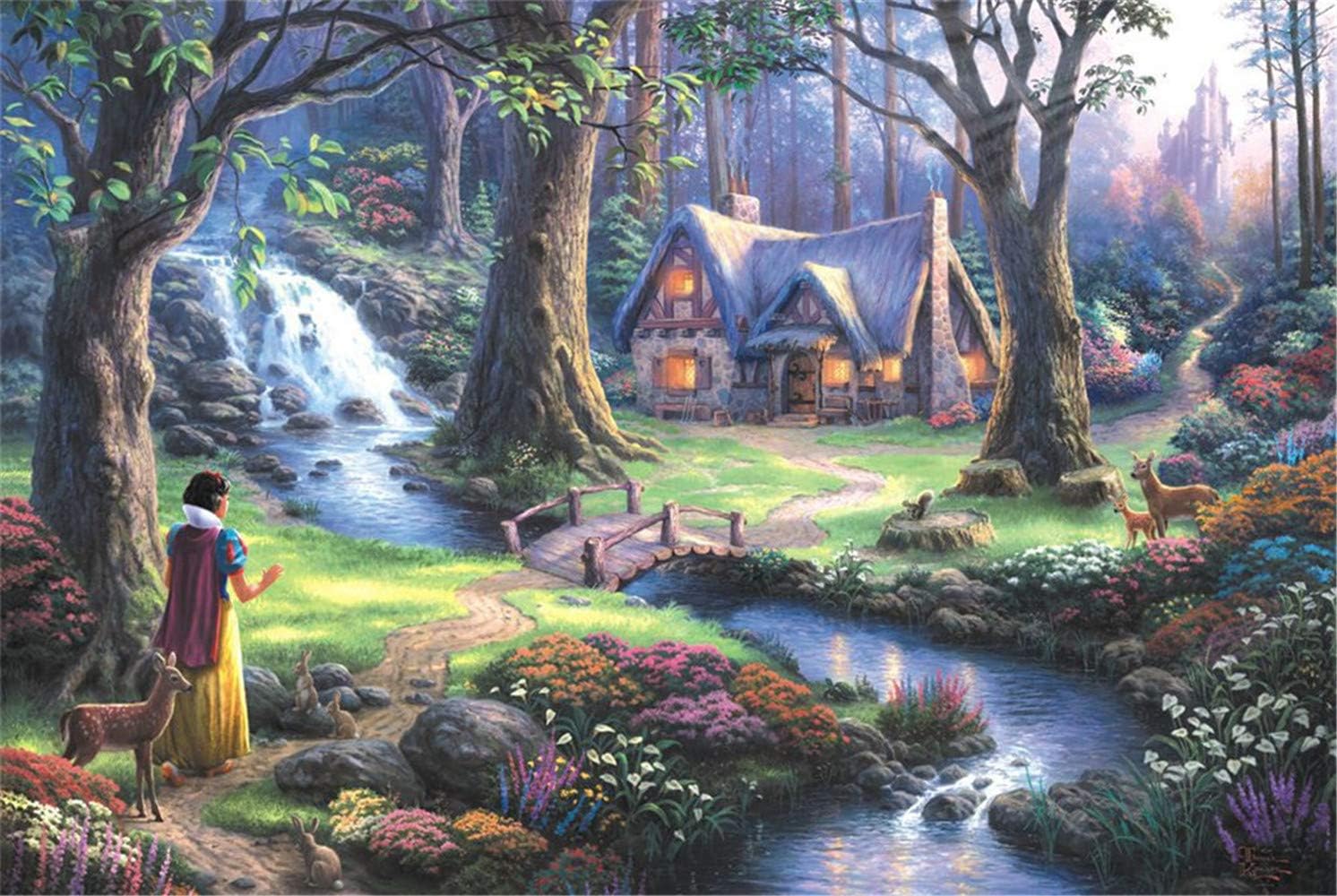 Oxking 1000 Pieces Large Jigsaw Puzzles for Adults and Children Classic Unique Home Decorations and Gifts Princess