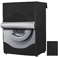 Washing Machine Cover Waterproof,Washer/Dryer Cover,Fit for Outdoor Top Load and Front Load Machine All Weather…