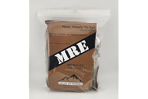 Allgo Outdoors Military Spec MRE Meals Ready To Eat Pepperoni Pizza Slice - Menu 23