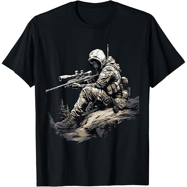 Amazon.com: Sniper T-Shirt : Clothing, Shoes & Jewelry