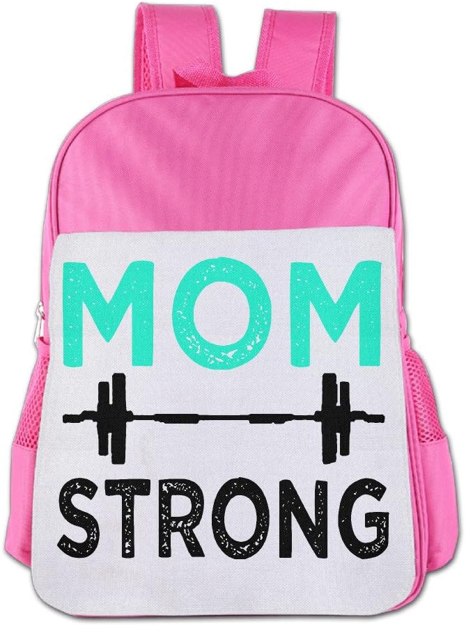 Funny Mom Strong Children School Bag For 4-15 Years Old RoyalBlue