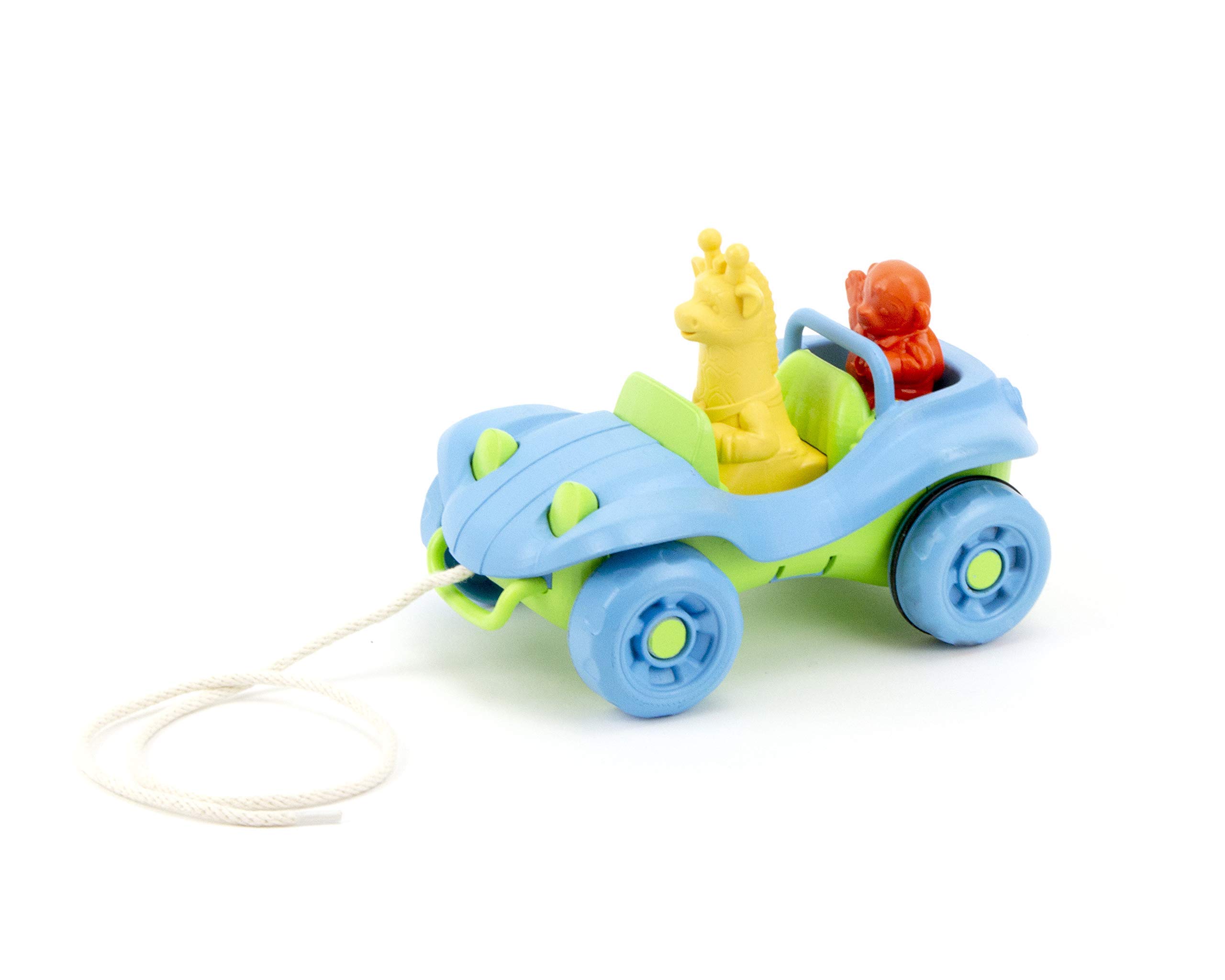 Green Toys Dune Buggy Pull Toy - Blue