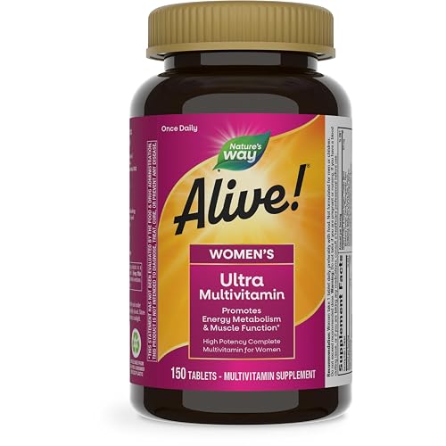 Nature's Way Alive! Ultra Multivitamin for Women, Complete Daily Women ...
