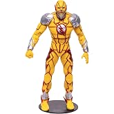 McFarlane Toys DC Gaming Reverse Flash 7" Action Figure with Accessories | DC Multiverse Gaming 7 Inch Action Figure Wave 7 - Reverse Flash