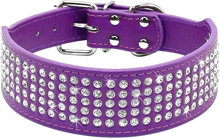 rhinestone dog collars amazon