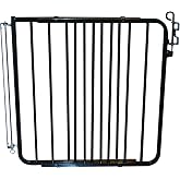 Cardinal Gates MG15 Auto-Lock Baby &amp; Pet Gate, 26.5-40.5 in, Black | Patented Auto-Lock latch, one-hand operation, two-way swing and angle mounting