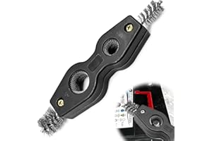 ZOKYUYS 4 in 1 Car Battery Cleaning Brush,Anti-Corrosion Battery Terminals,Copper Pipes Cleaner Brush Tool,Universal for Automotive and Marine for Plumbing Installation Soldering Brazing