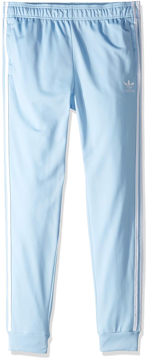 adidas sky blue track pants