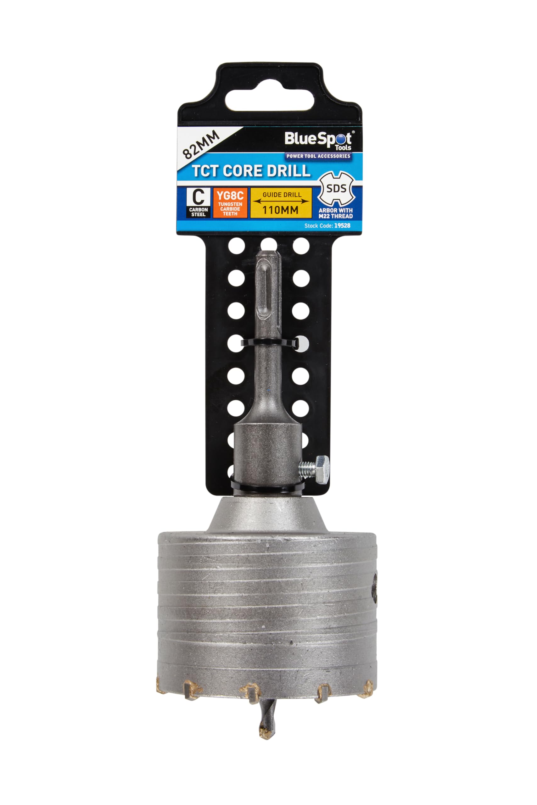 Blue Spot Tools 19528 TCT Core Drill 82MM