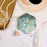 CavspkArt Ceramic Jewelry Dishes Green Vintage Blue 11x3cm view 6