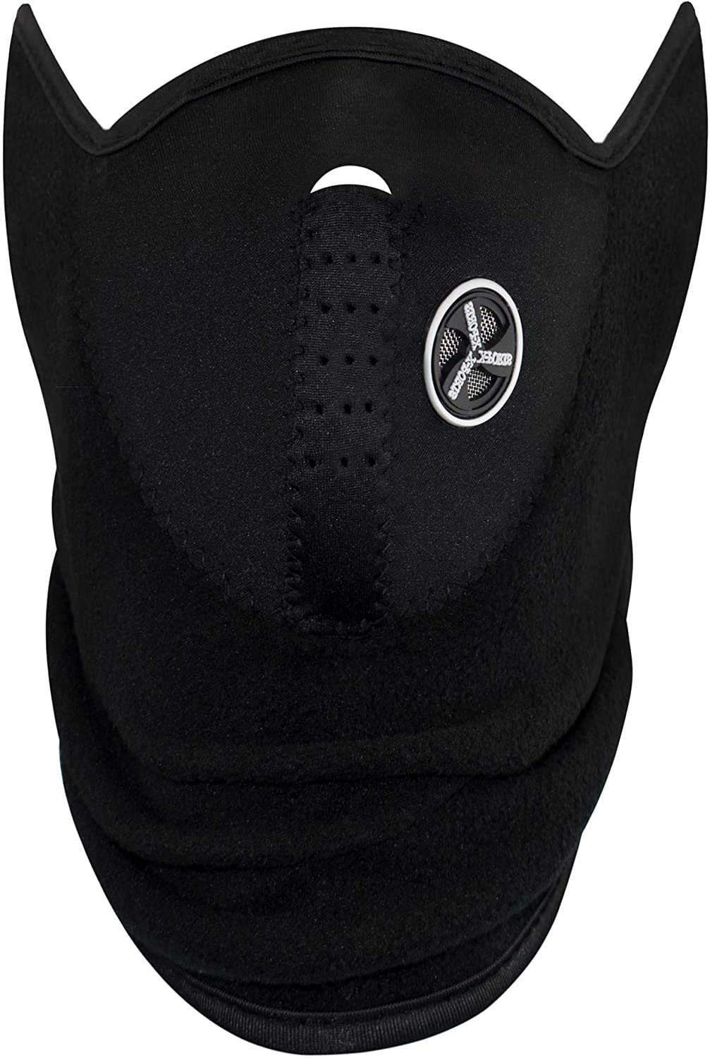 Namvo 4Pcs Anti Dust Motorcycle Bicycle Cycling Masks Carbon Cloth Bike Ski Half Face Mask