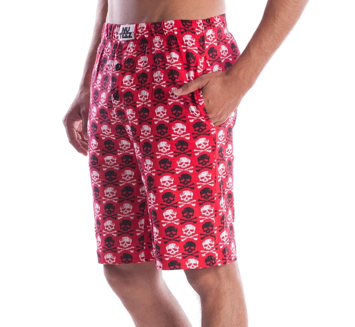 nuteez skull shorts for men