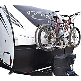 Futura GP RV Bike Rack for Travel Trailer Tongue A-Frame Bike Rack Bike Hitch Mount Rack (2-Inch Reicever)