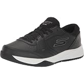 Skechers Men's Viper Court Smash Pickleball Shoe | Ultra Flight Cushioning, Molded EVA Insole, Non-Marking Outsole, Relaxed Fit, Machine Washable, Vegan