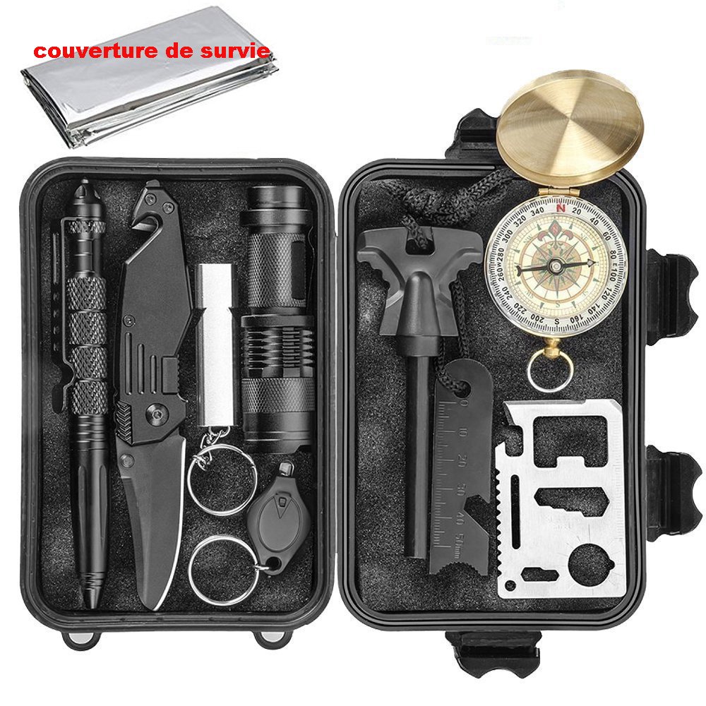 Kits de supervivencia de emergencia  Multifunción de supervivencia Seguridad al aire