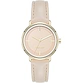 Nine West Women's Genuine Crystal Accented Strap Watch, NW/3084