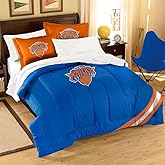 NORTHWEST The Company Officially Licensed NBA New York Knicks “Soft & Cozy” 3-Piece Twin Size Bed in a Bag Set