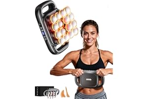 16 Head Massage Gun - Deep Tissue Percussion Massager 3 Modes & 30 Intensities, 50kg Deep Pressure, for Neck, Shoulders, Uppe