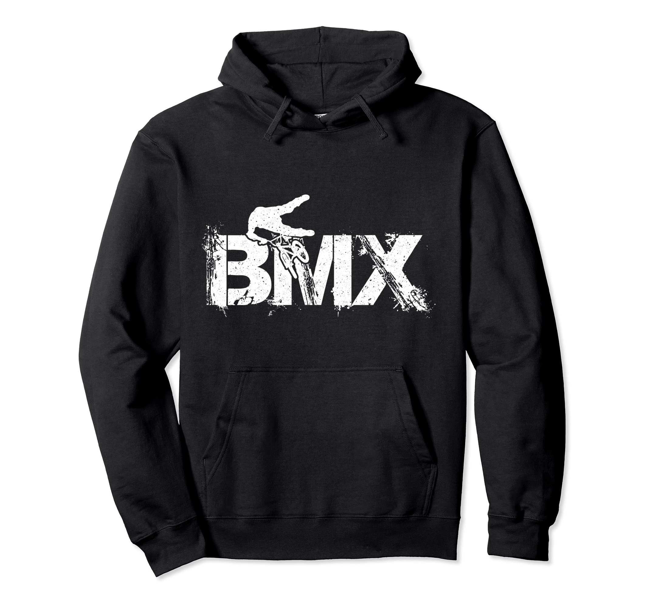 BMX Vintage Bike Fans Gift Boys Youth Bike BMX Pullover Hoodie