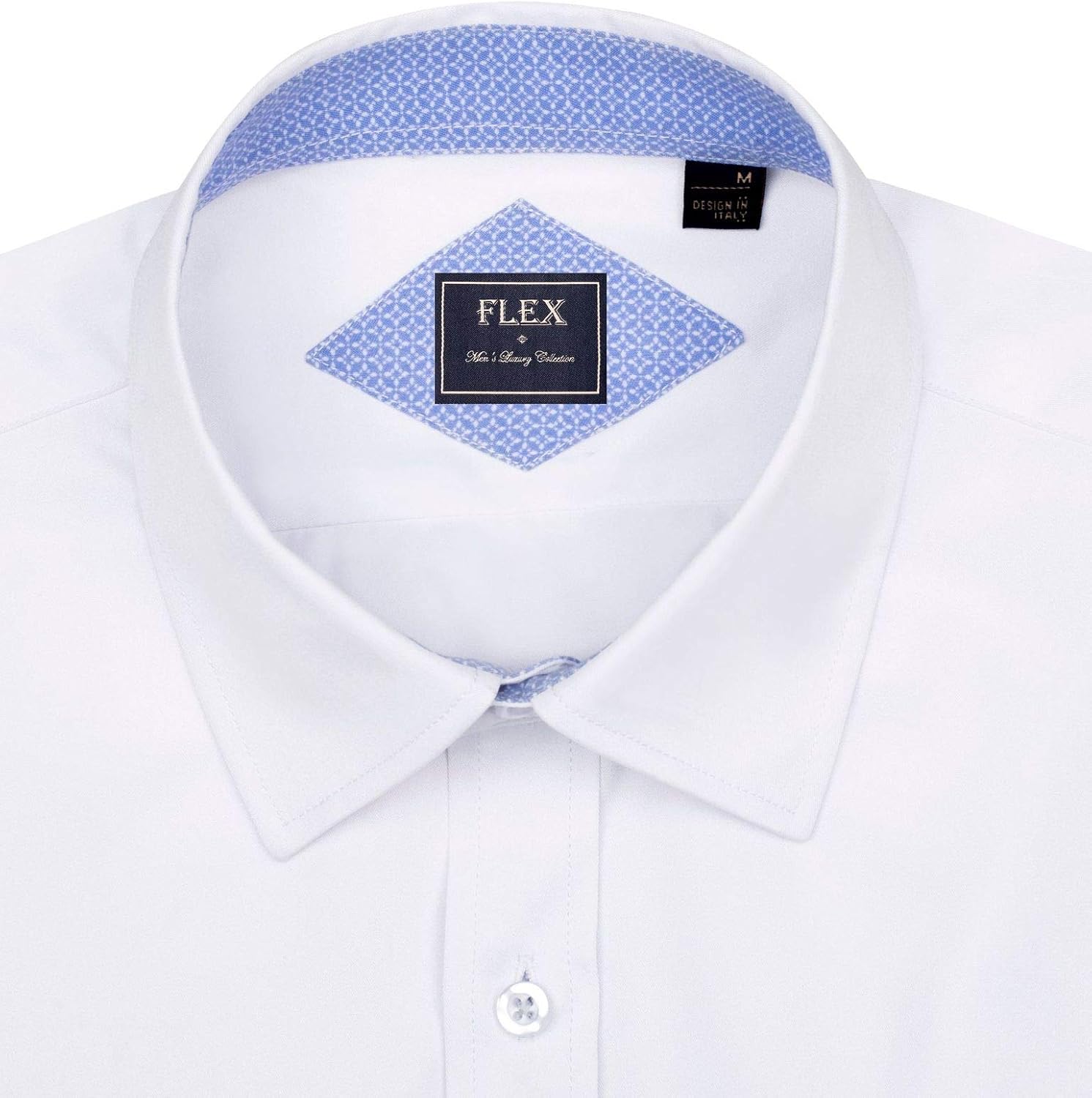 J.VER Mens Dress Shirts Long Sleeve Regular Fit Casual Button Down Shirt Elastic at  Men’s Clothing store