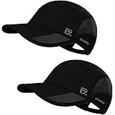 GADIEMKENSD Outdoor Running Hat Breathable Mesh 2PACK
