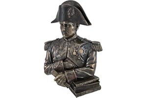 Veronese Design General Napoleon Bonaparte Cast Resin Bronze Finish Bust 9 5/8 Inch Height